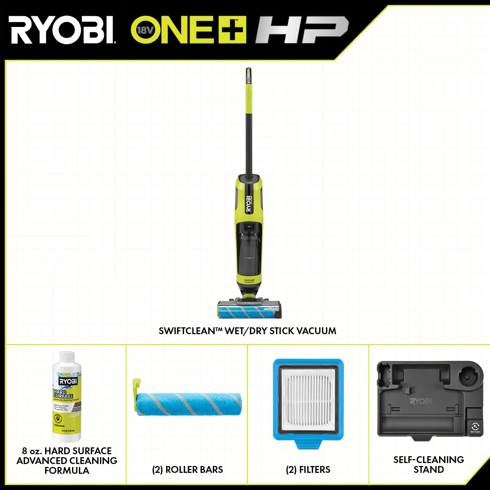 18V ONE+ HP SWIFTCLEAN WET/DRY STICK VACUUM - Image 2