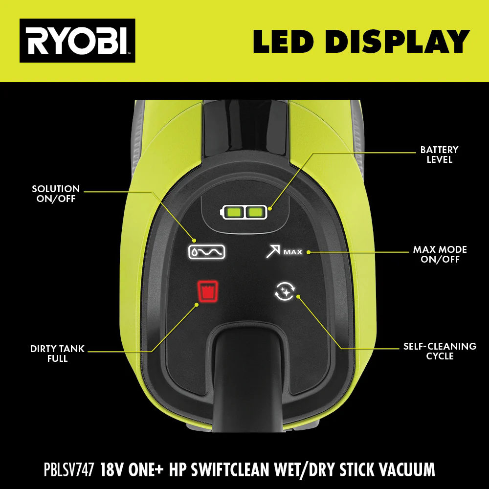 18V ONE+ HP SWIFTCLEAN WET/DRY STICK VACUUM KIT - Image 11