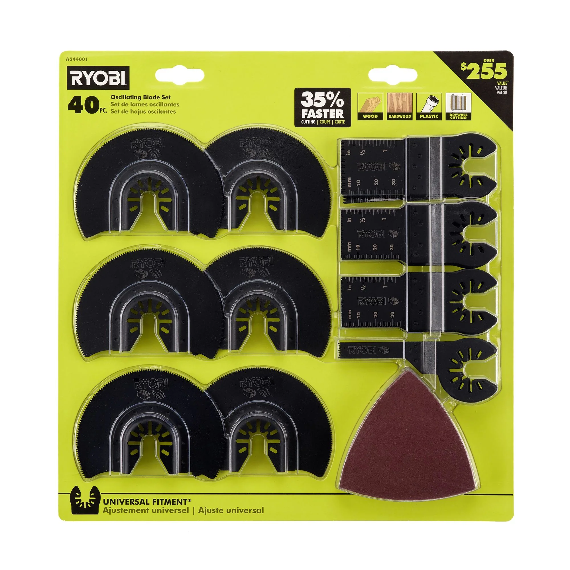 40 PC. Oscillating Blade Set - Image 3