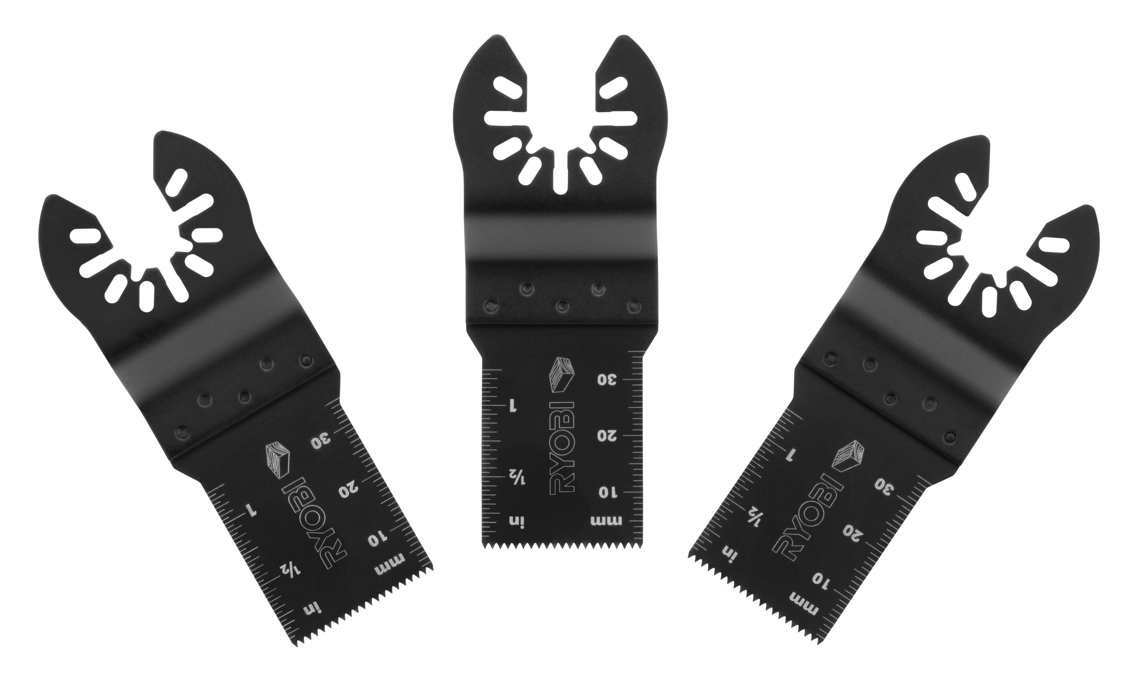 3 PC. Wood Plunge Blade Set - Image 6