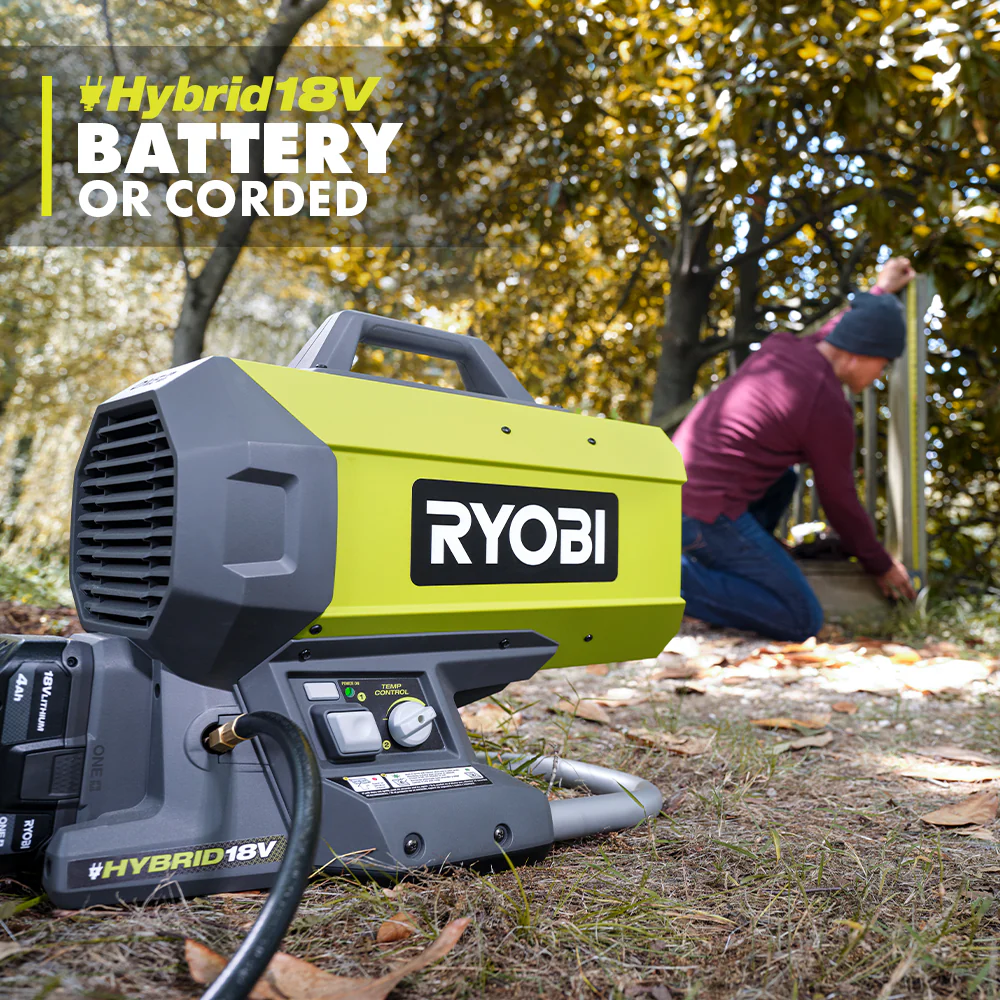 18V ONE+ Hybrid Forced Air Propane Heater - Image 3