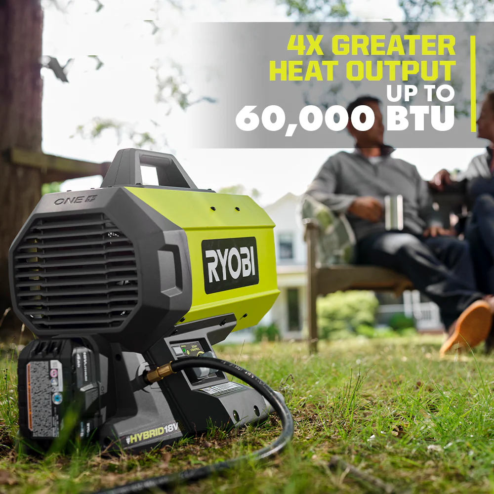 18V ONE+ Hybrid Forced Air Propane Heater - Image 4