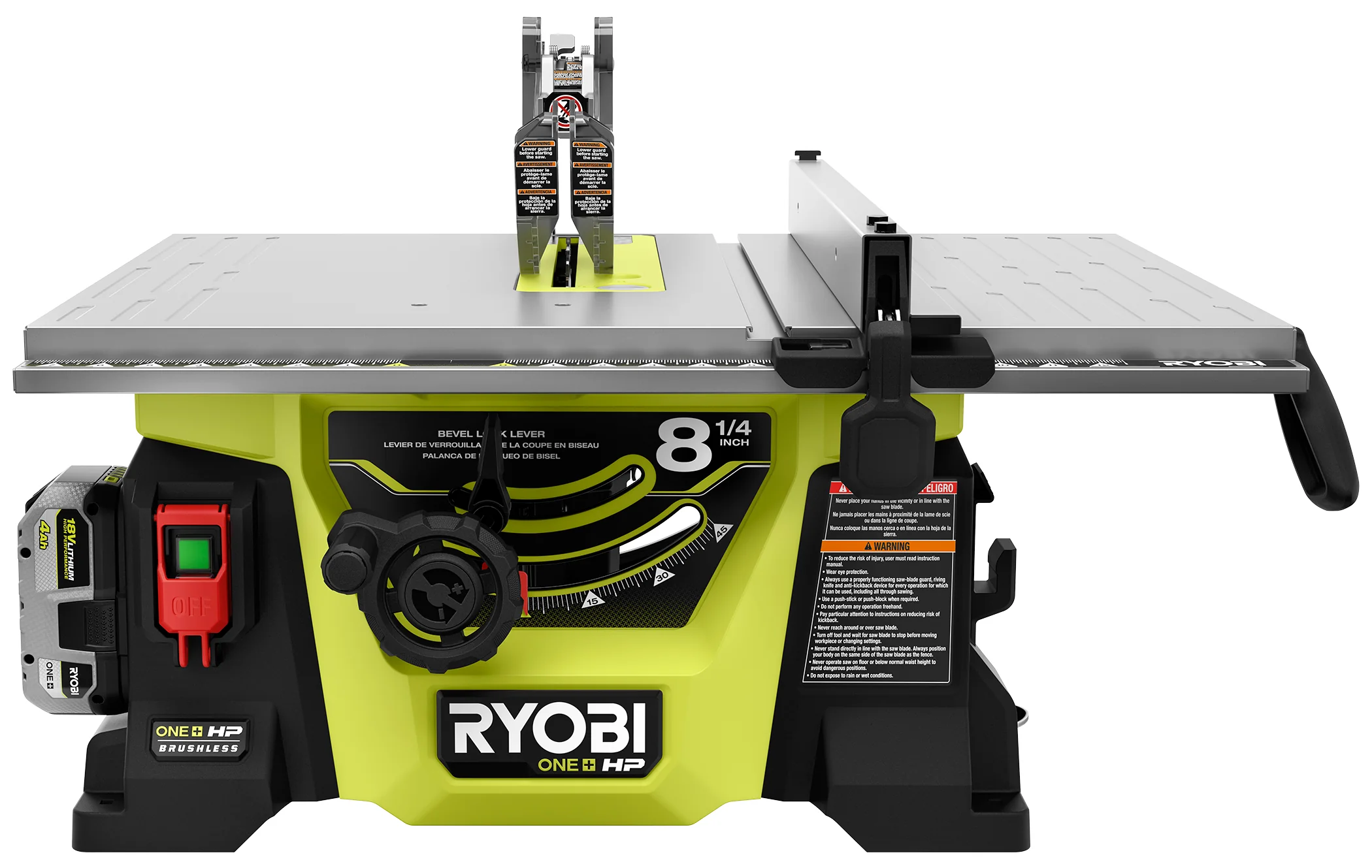 18V ONE+ HP BRUSHLESS 8-1/4" TABLE SAW KIT - Image 8