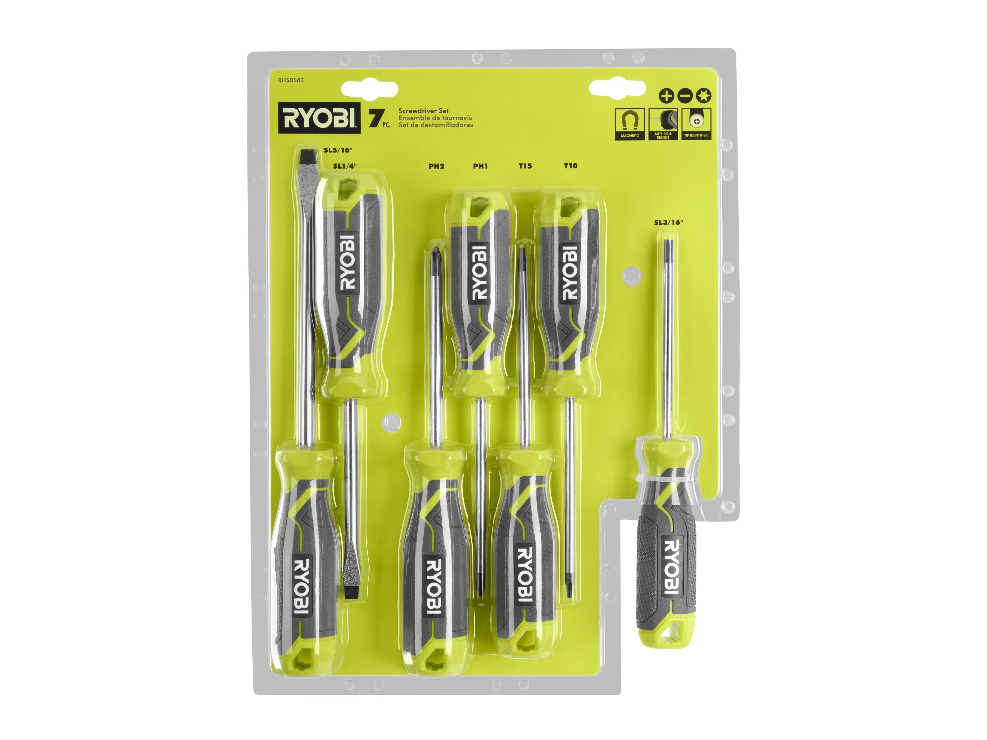 Screwdriver Set (7-Piece) with Cushion Grip Handles - Image 8