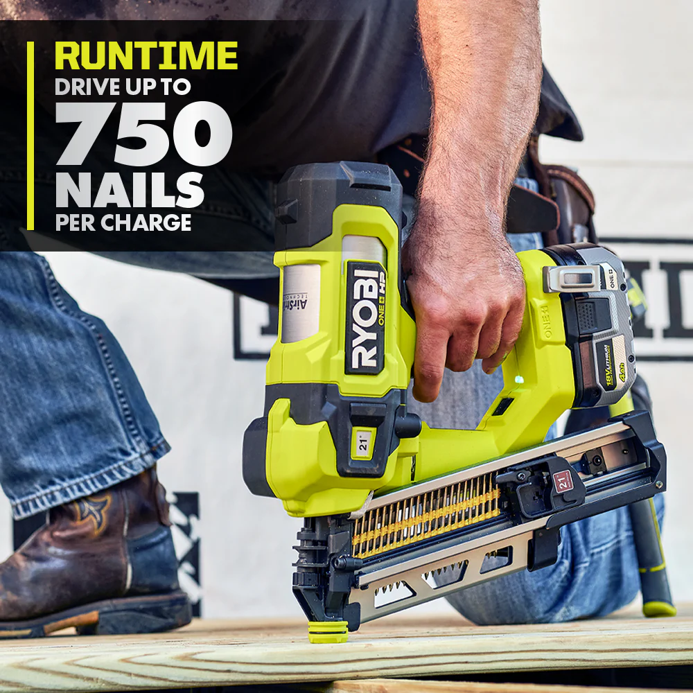 18V ONE+ HP BRUSHLESS AIRSTRIKE 21° FRAMING NAILER KIT - Image 3