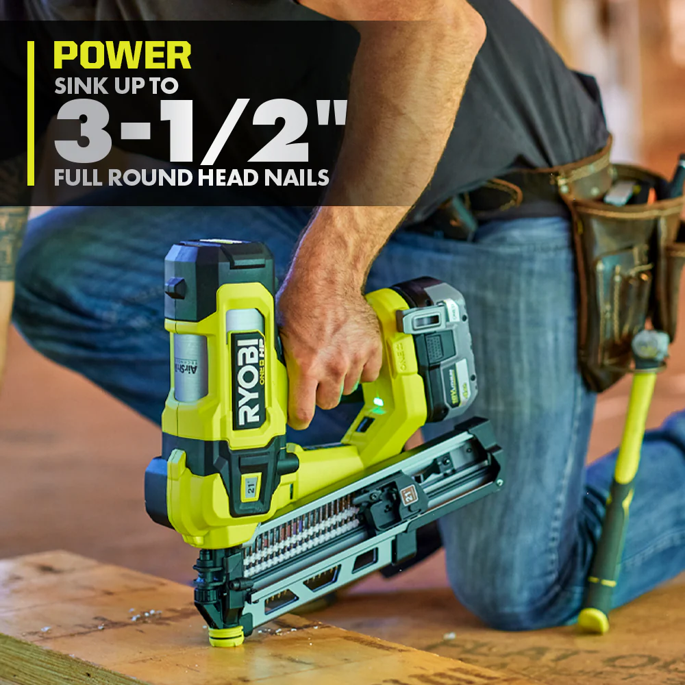 18V ONE+ HP BRUSHLESS AIRSTRIKE 21° FRAMING NAILER KIT - Image 5