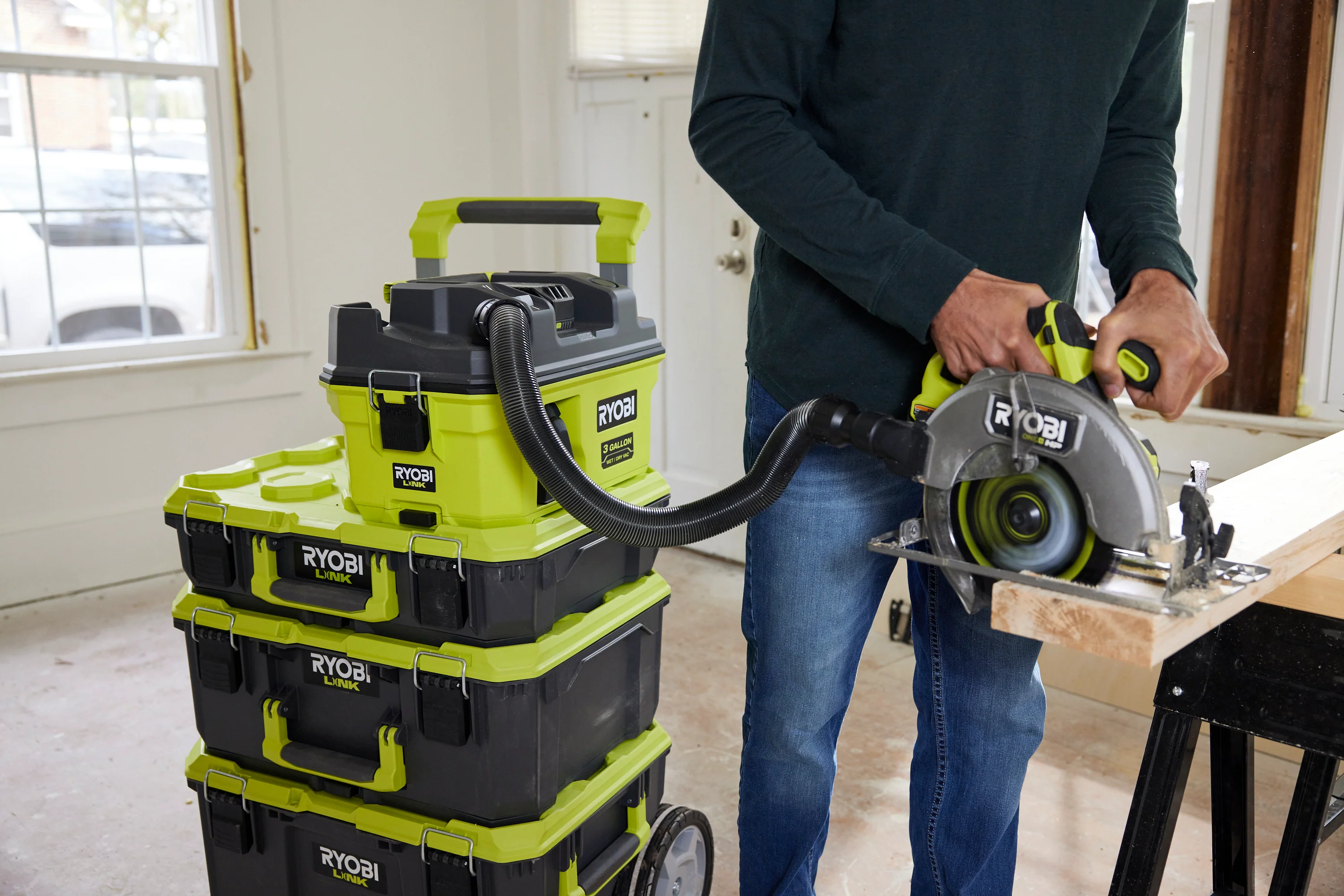18V ONE+ LINK™ 3 GALLON WET/DRY VACUUM KIT - Image 8