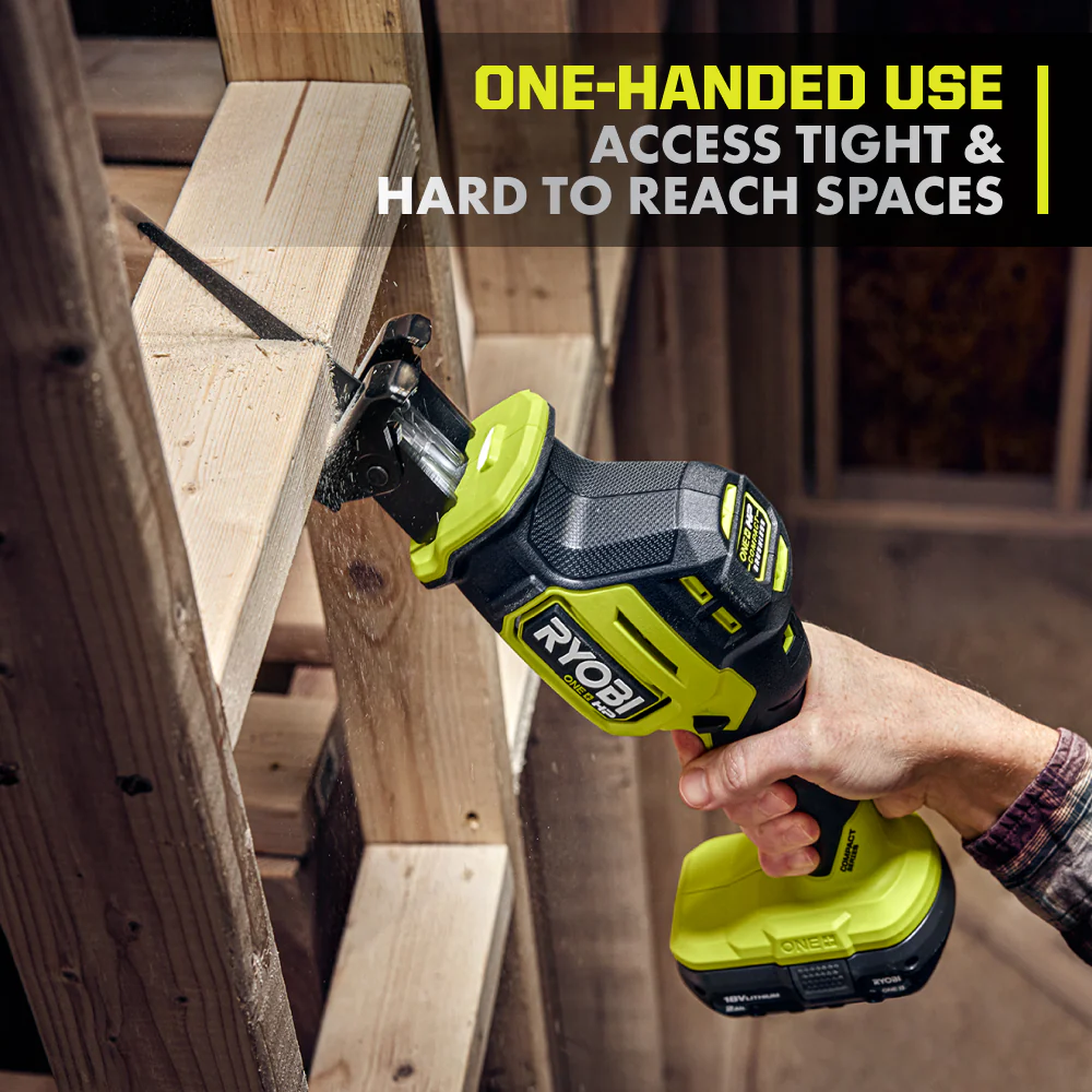 18V ONE+ HP COMPACT BRUSHLESS ONE-HANDED RECIPROCATING SAW - Image 6