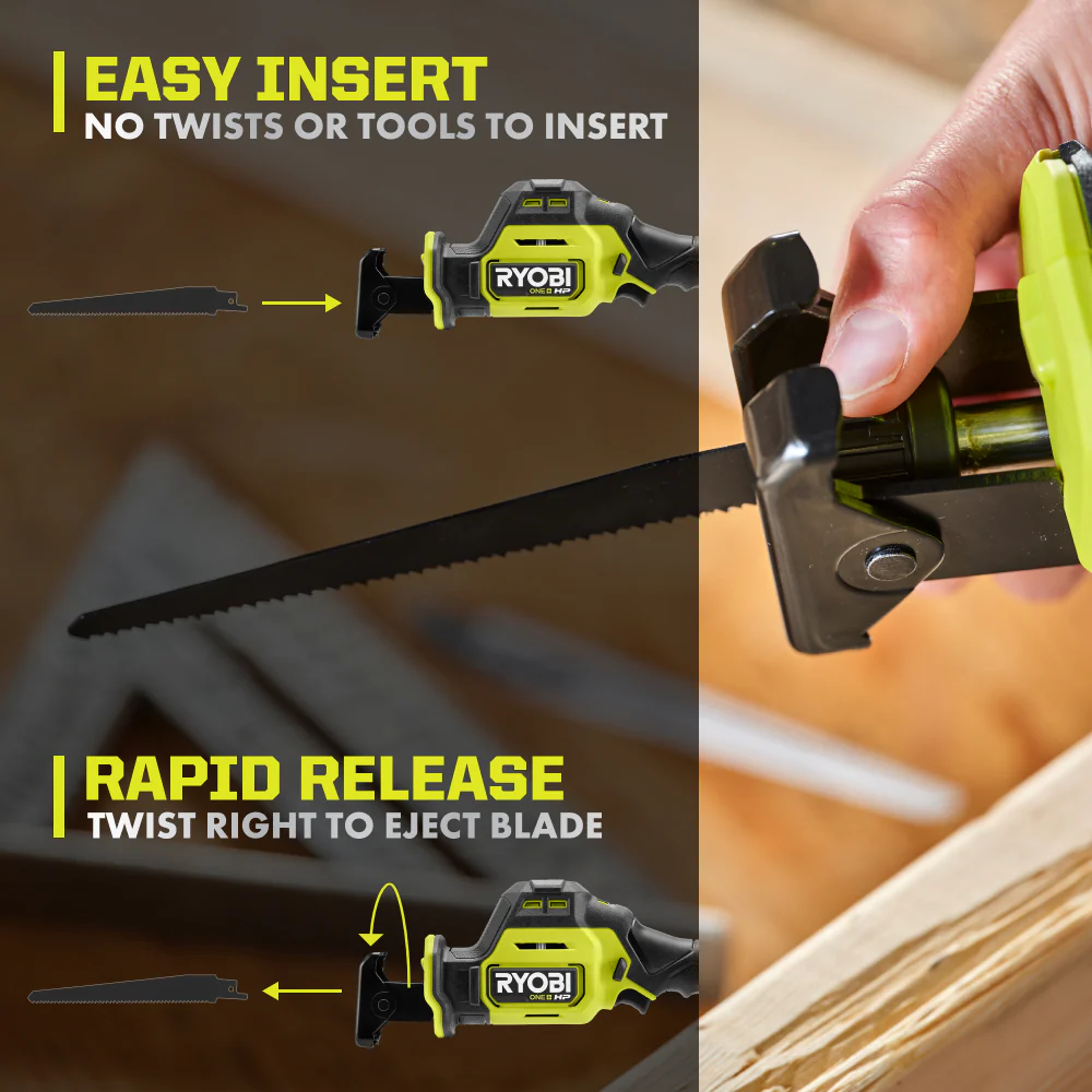 18V ONE+ HP COMPACT BRUSHLESS ONE-HANDED RECIPROCATING SAW KIT - Image 8