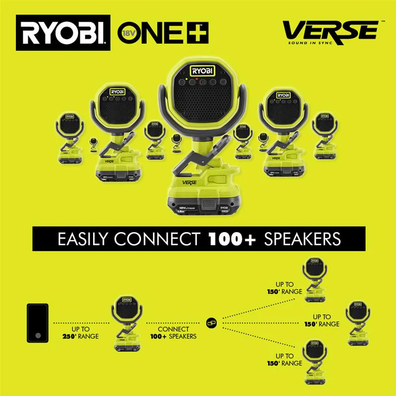 18V ONE+ VERSE™ CLAMP SPEAKER - Image 7