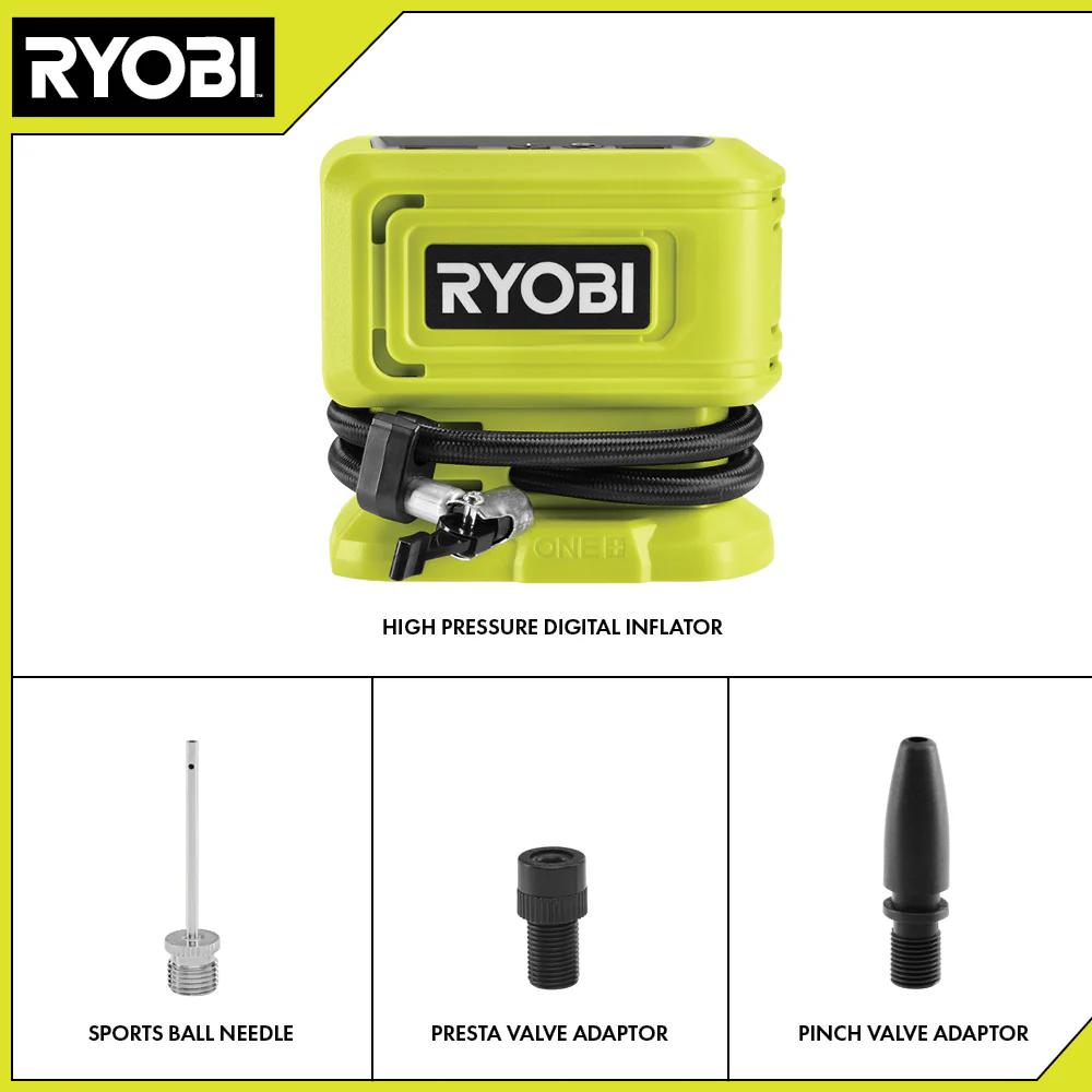 18V ONE+ HIGH PRESSURE DIGITAL INFLATOR - Image 2