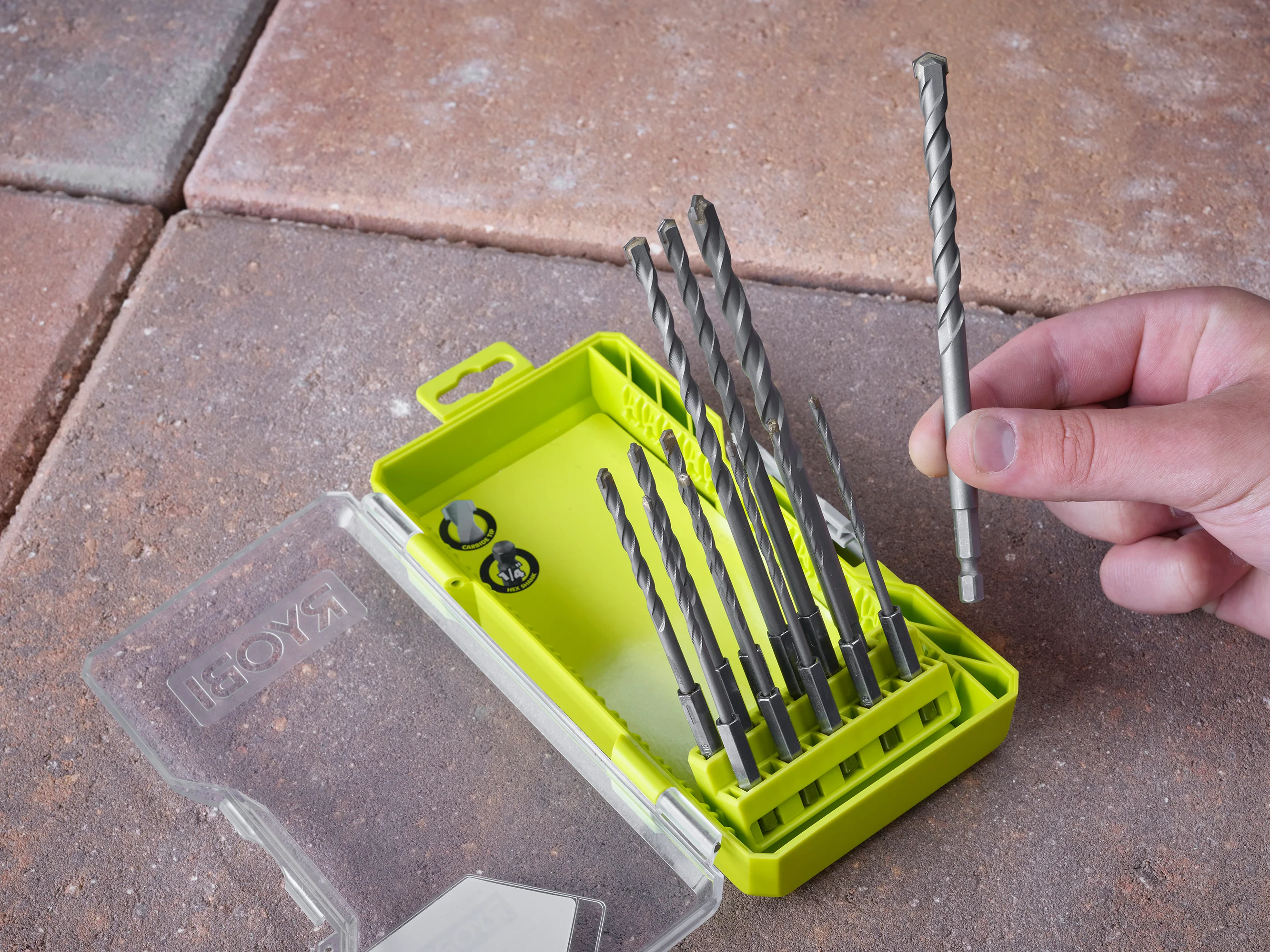 12 PC. Masonry Drill Bit Set - Image 5