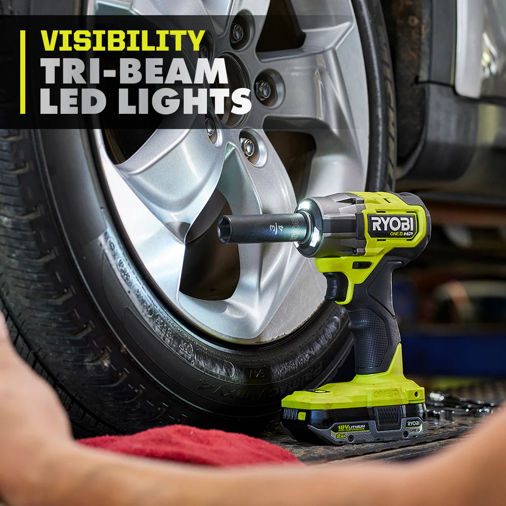18V ONE+ HP Compact Brushless 4-Mode 3/8" Impact Wrench - Image 7