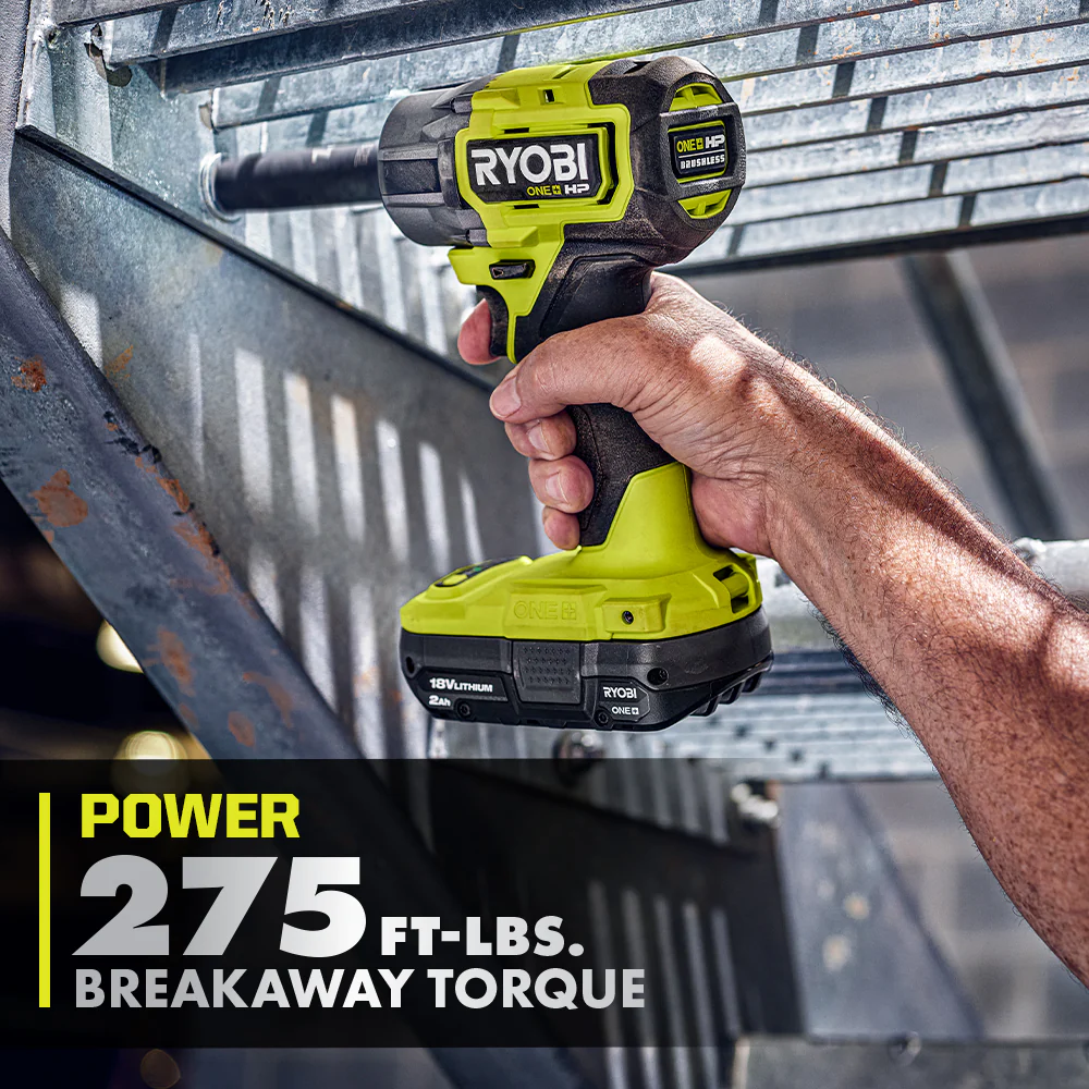 18V ONE+ HP COMPACT BRUSHLESS 4-MODE 1/2" IMPACT WRENCH KIT - Image 4