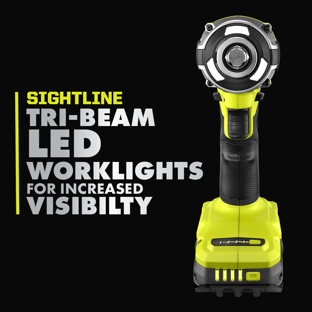 18V ONE+ HP COMPACT BRUSHLESS 4-MODE 1/2" IMPACT WRENCH KIT - Image 6