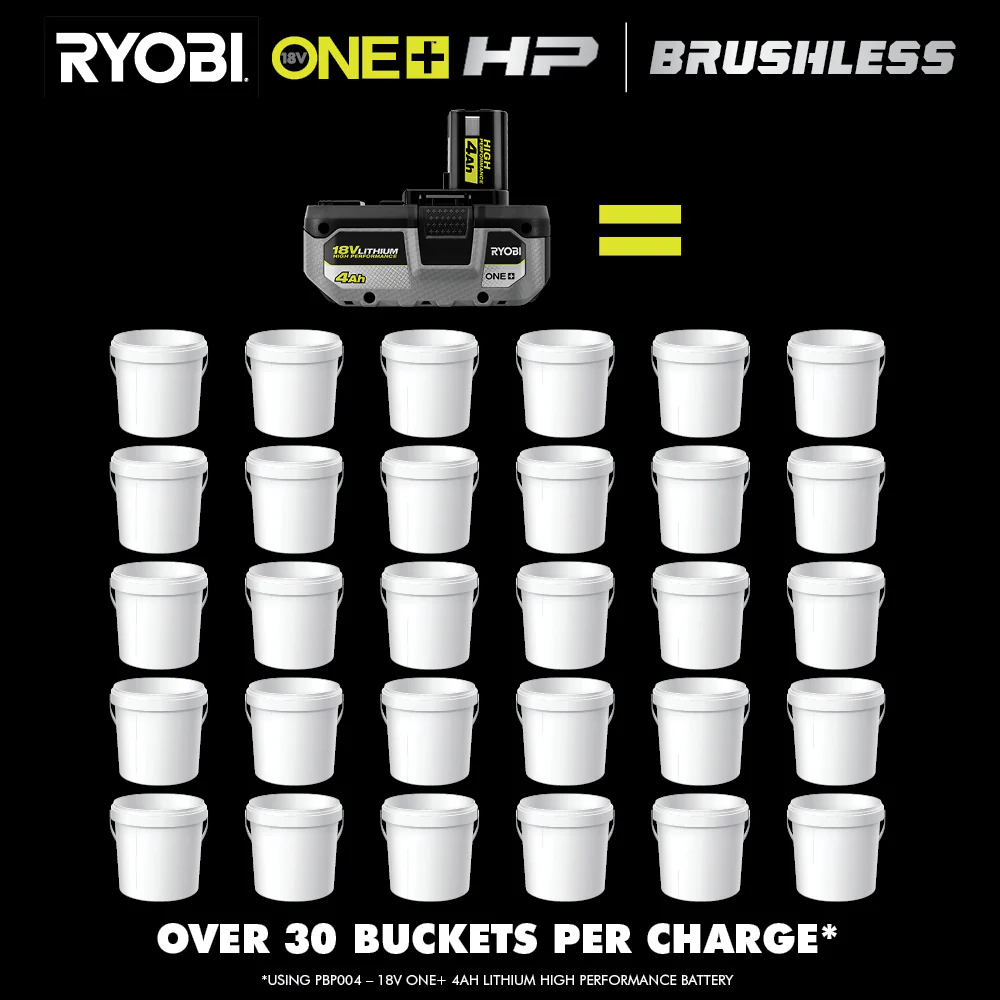18V ONE+ HP BRUSHLESS 1/2" MUD MIXER - Image 6