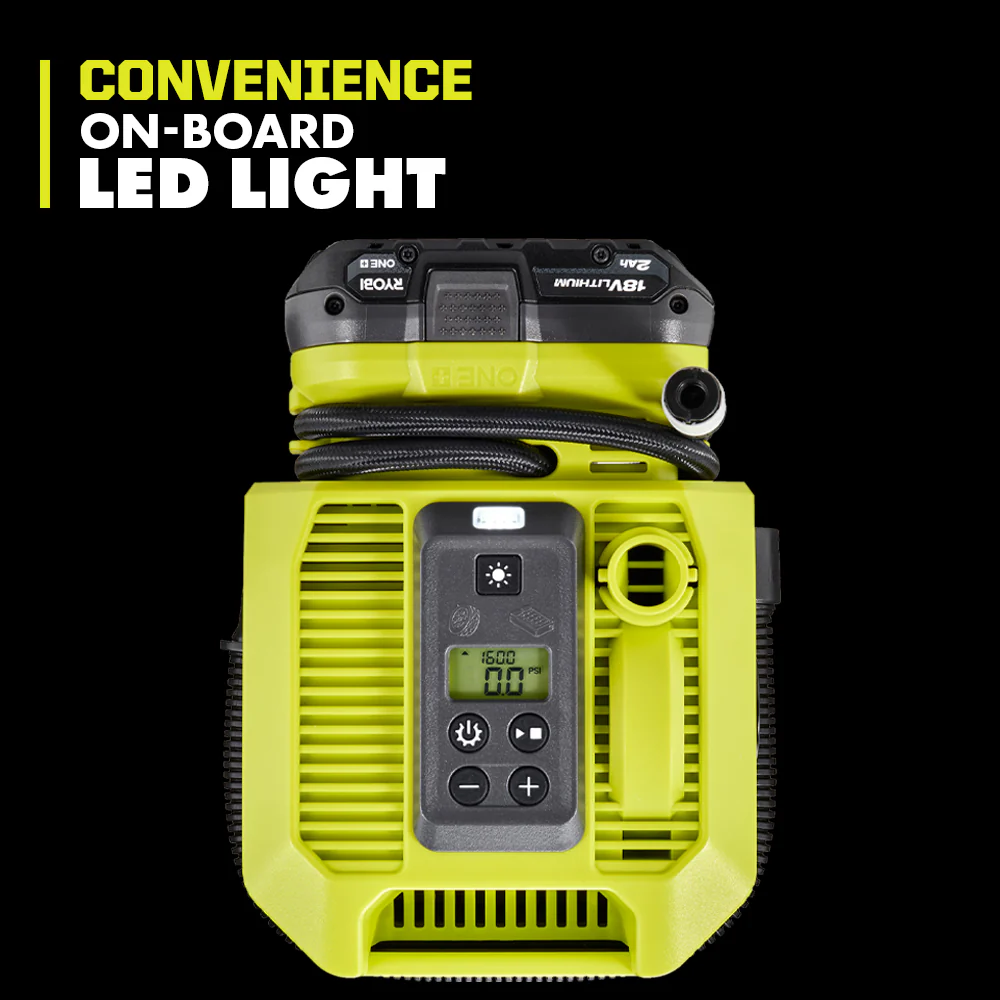 18V ONE+ DUAL FUNCTION DIGITAL INFLATOR/DEFLATOR - Image 8