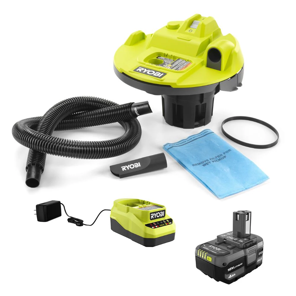 18V ONE+ BUCKET TOP WET/DRY VACUUM KIT - Image 12