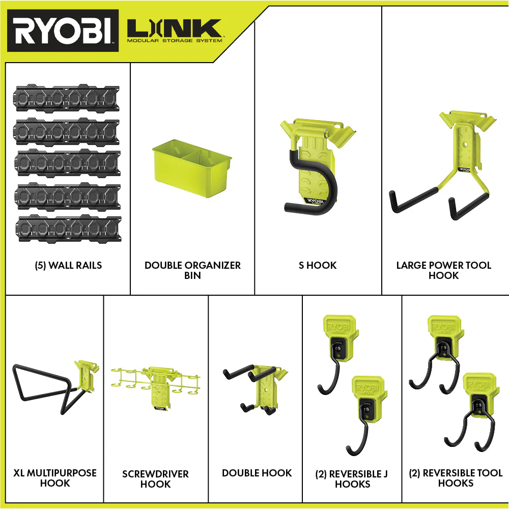 15 PC. LINK WALL STORAGE KIT - Image 2