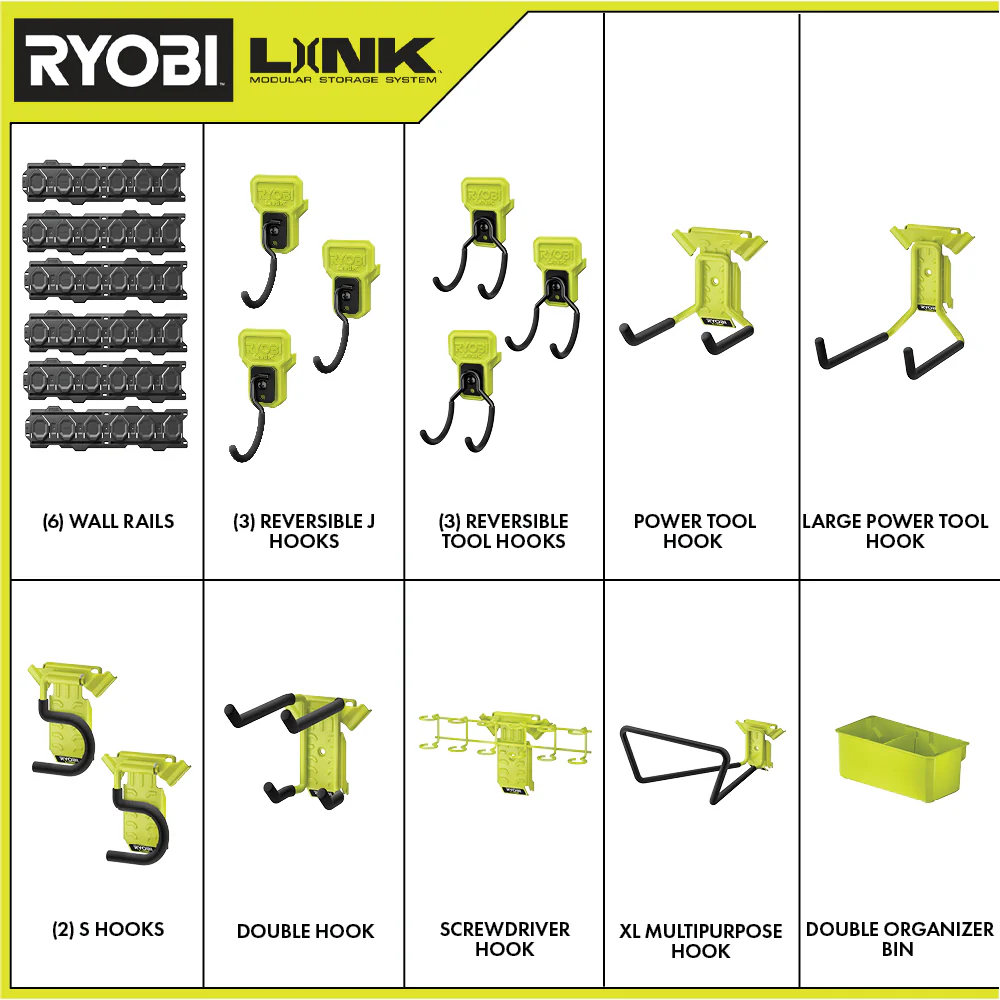 20 PC. LINK WALL STORAGE KIT - Image 2