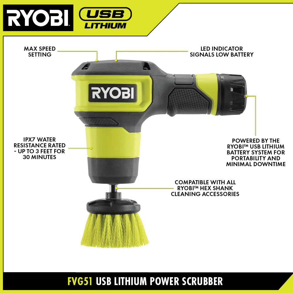 USB LITHIUM POWER SCRUBBER KIT - Image 4