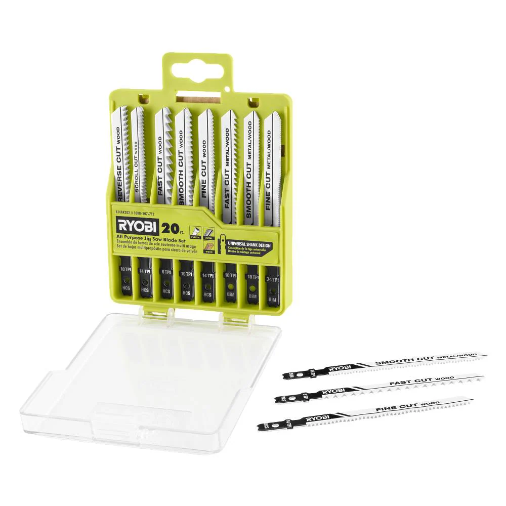 20 PC. ALL PURPOSE JIG SAW BLADE SET - Image 5
