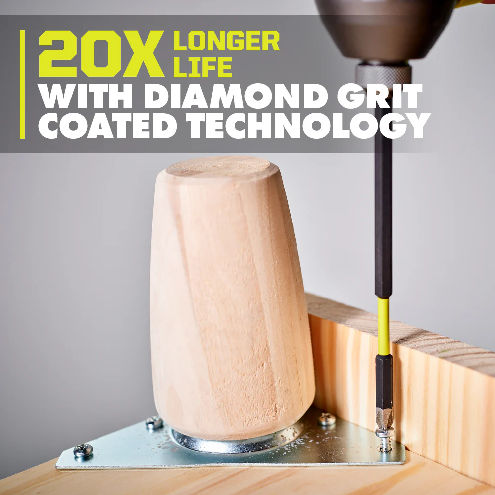 2 PC. 6" Diamond Grit Impact Drive Bits - Image 4
