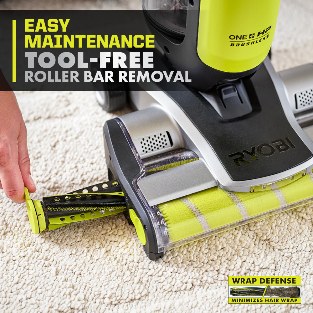 18V ONE+ HP Cordless High-Capacity Stick Vacuum Cleaner Kit with 4.0 Ah Battery and Charger - Image 10