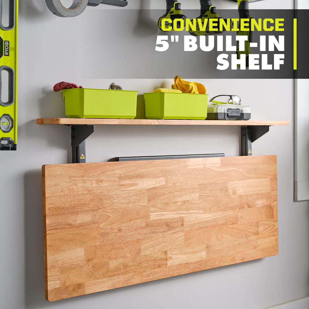 Stowaway Wall Mounted Workbench - Image 8