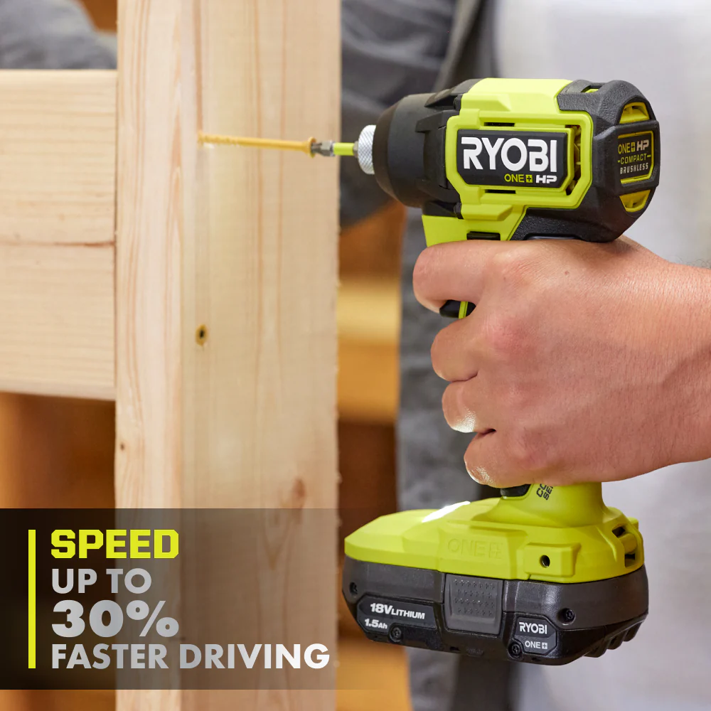 18V ONE+ HP COMPACT BRUSHLESS 1/4" HEX IMPACT DRIVER - Image 7