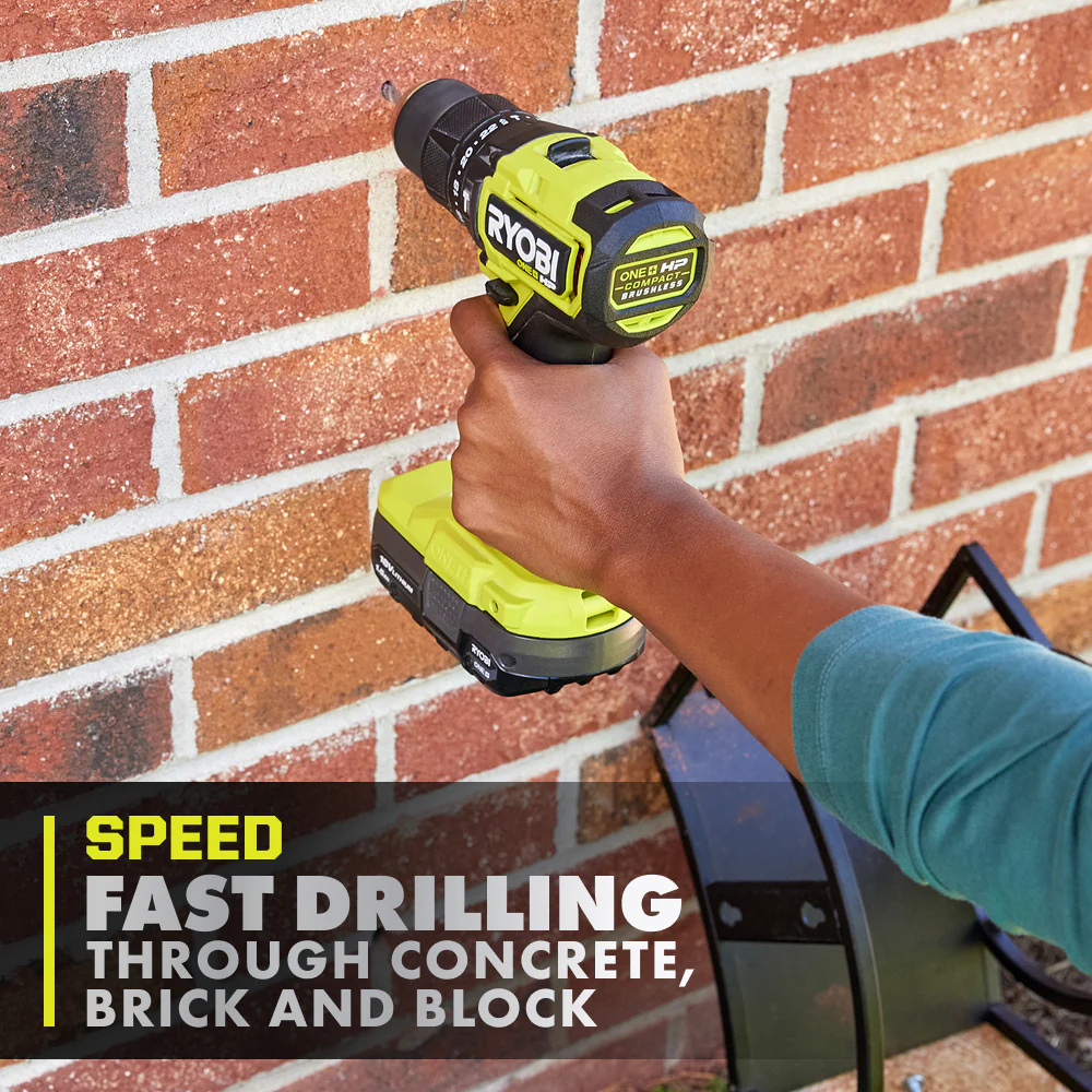 18V ONE+ HP Compact Brushless 1/2" Hammer Drill Kit - Image 7