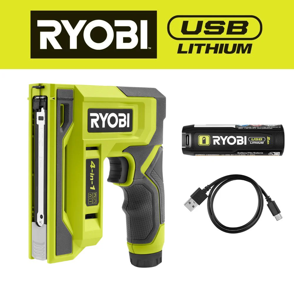 USB Lithium 4-in-1 Craft Stapler/Nailer Kit - Image 15
