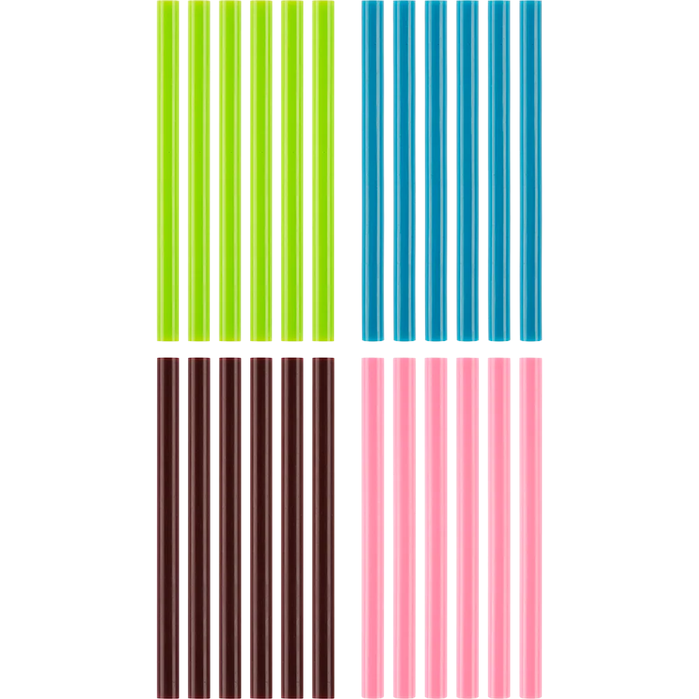 24 PC. MINI VARIETY COLOR GLUE STICKS - Image 5