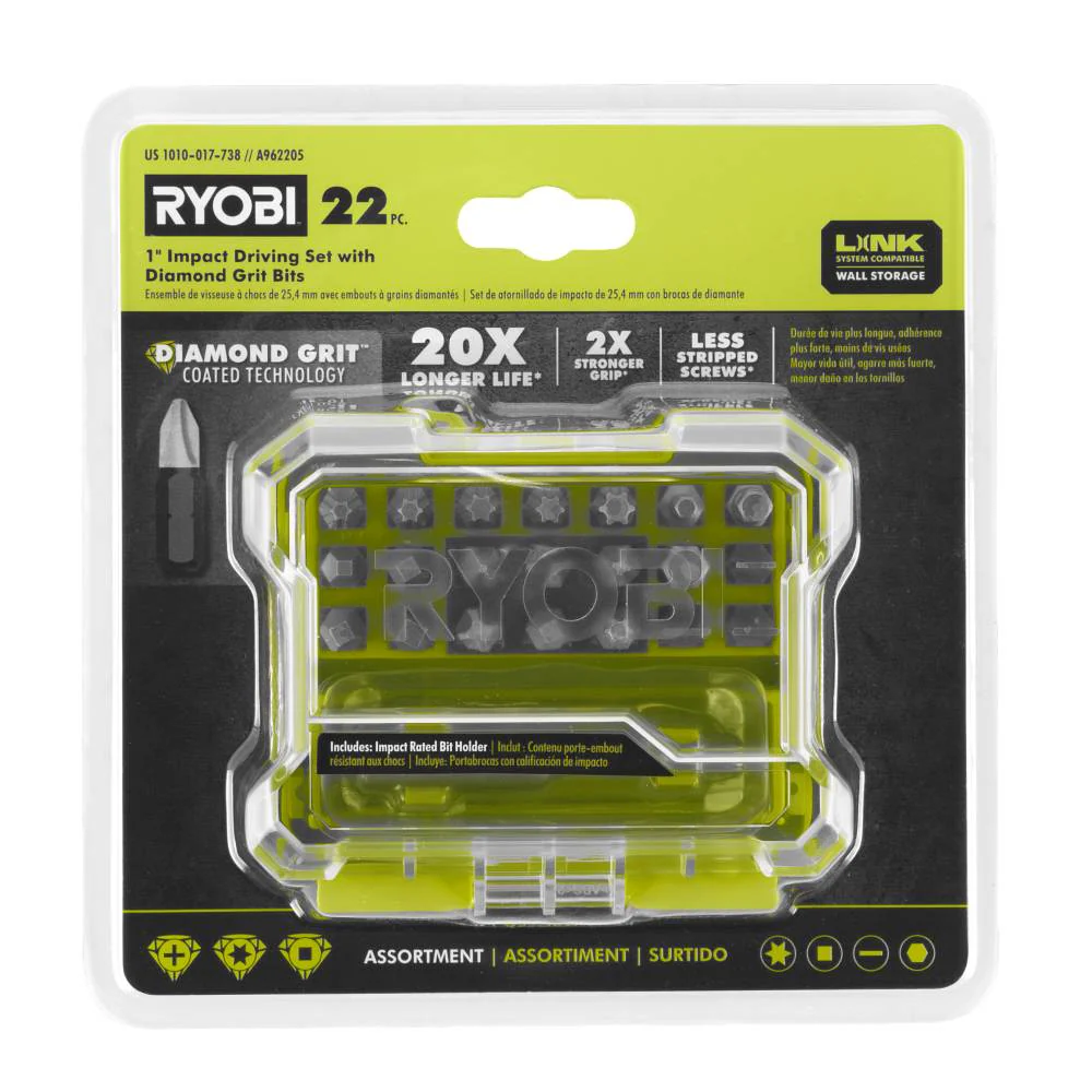 22 PC. 1" IMPACT DRIVING SET WITH DIAMOND GRIT BITS - Image 11