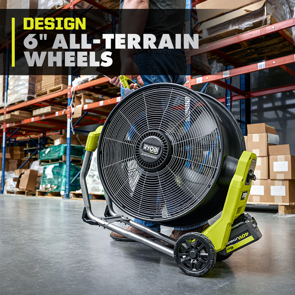 40V HP BRUSHLESS HYBRID WHISPER SERIES 20" AIR CANNON FAN - Image 7