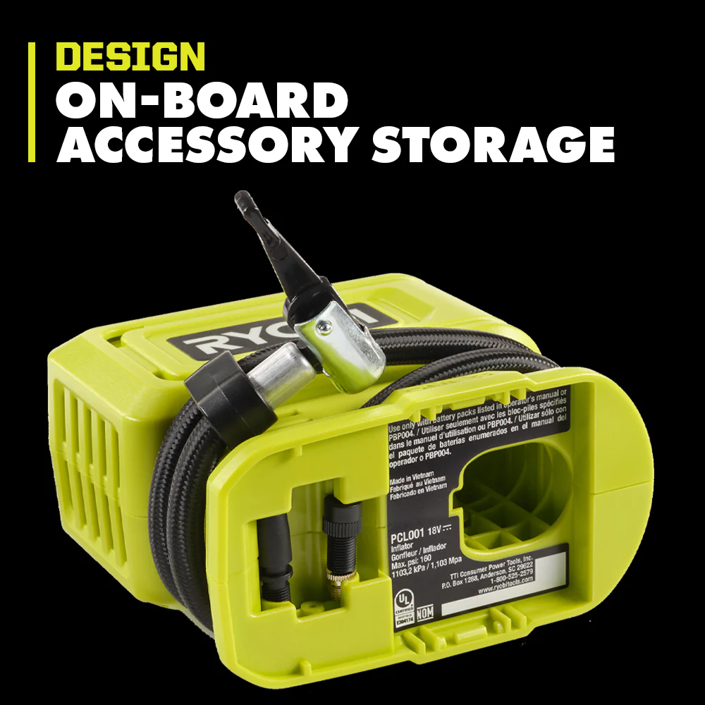 18V ONE+ HIGH PRESSURE DIGITAL INFLATOR KIT - Image 8