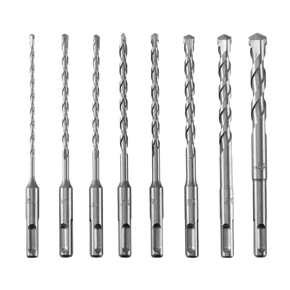8 PC. SDS-PLUS 6" 2-CUTTER DRILL BIT SET - Image 13