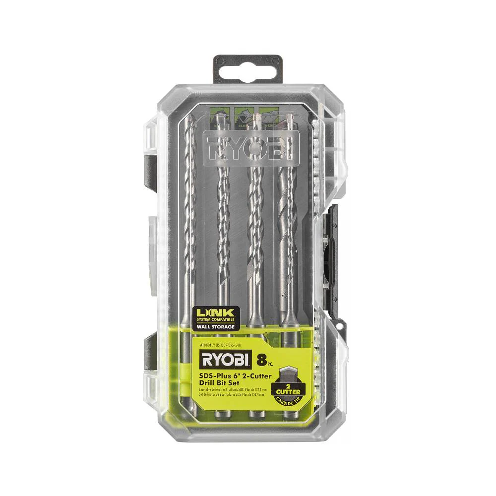 8 PC. SDS-PLUS 6" 2-CUTTER DRILL BIT SET - Image 16