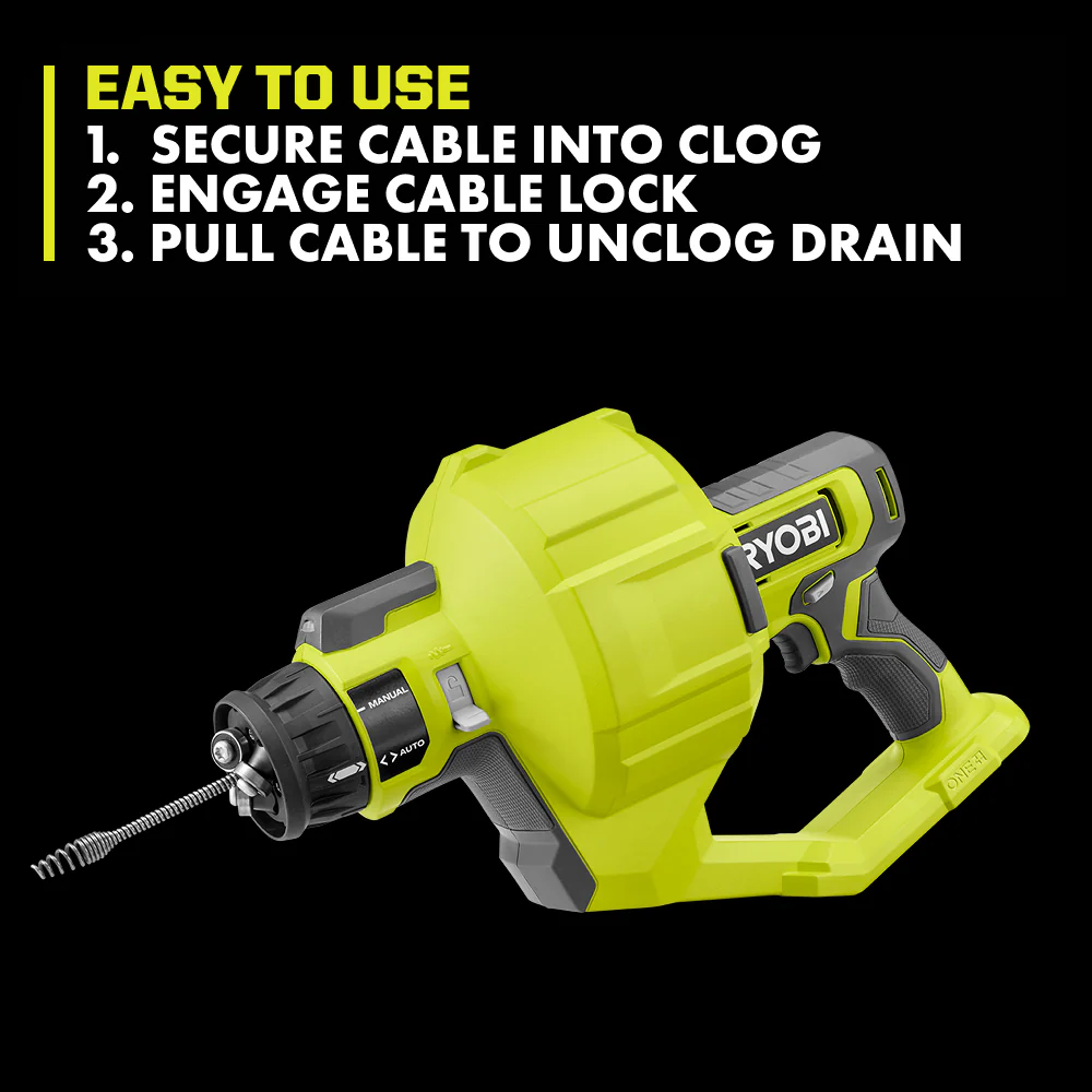 18V ONE+ 25' Drain Auger - Image 8