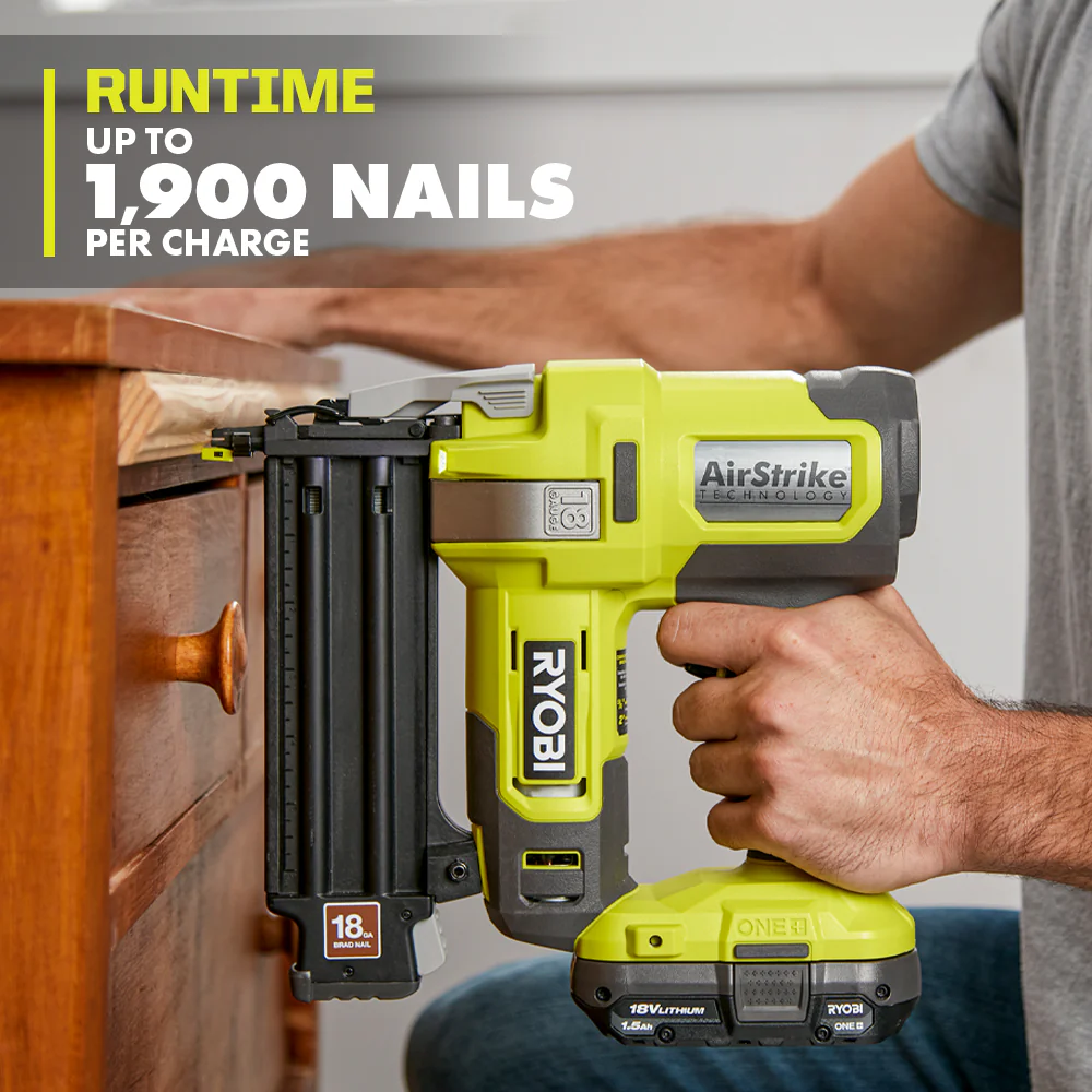 18V ONE+ AIRSTRIKE 18GA BRAD NAILER KIT - Image 4