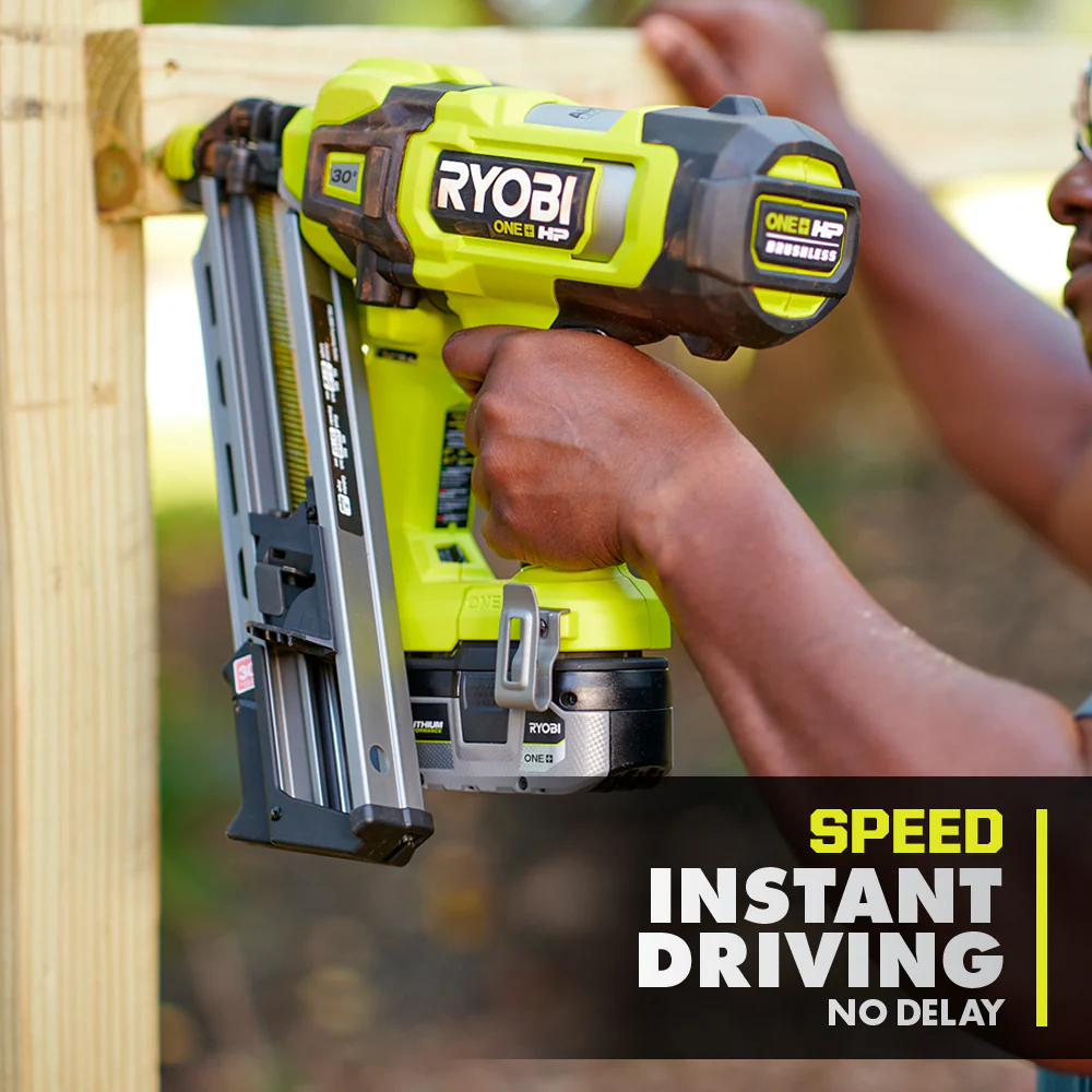 18V ONE+ HP BRUSHLESS 30° AIRSTRIKE FRAMING NAILER KIT - Image 4