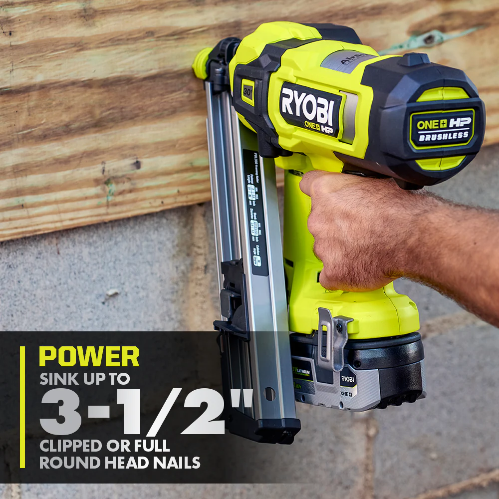 18V ONE+ HP BRUSHLESS 30° AIRSTRIKE FRAMING NAILER KIT - Image 5