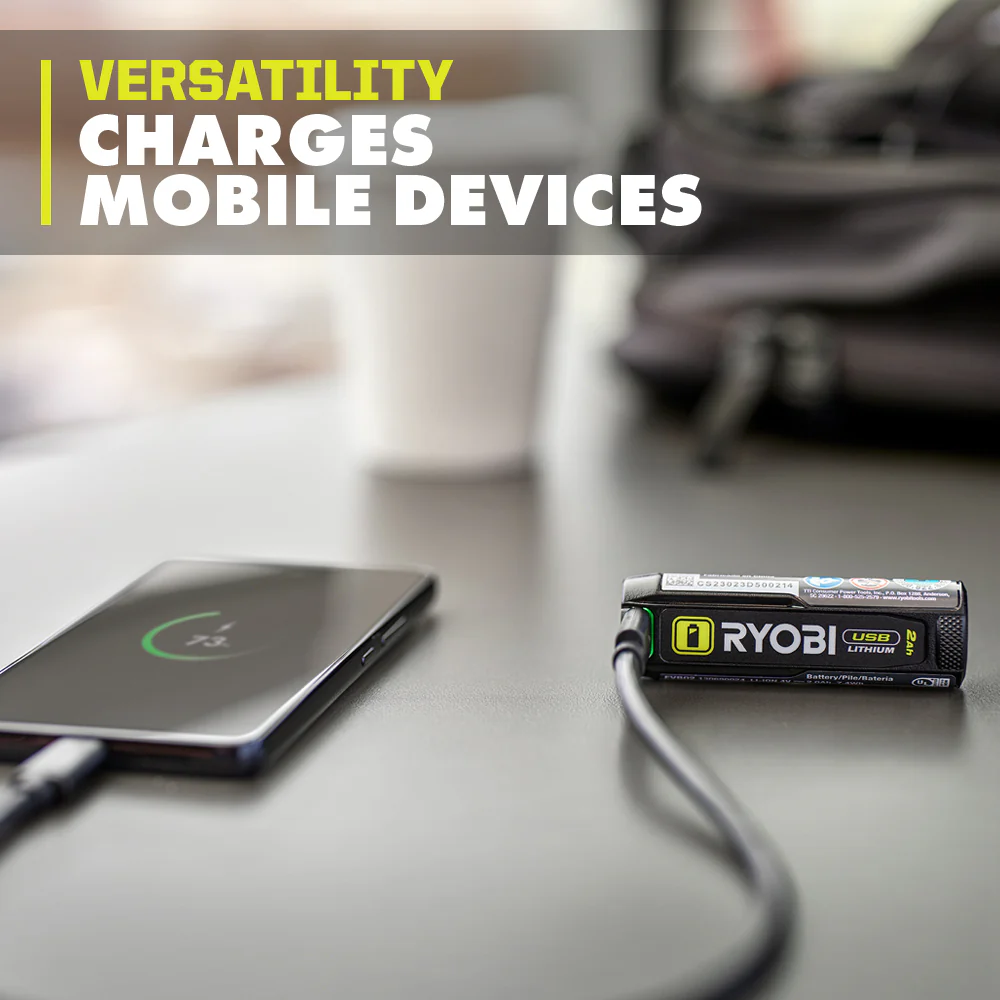 USB LITHIUM 2AH LITHIUM RECHARGEABLE BATTERY (2-PACK) - Image 3