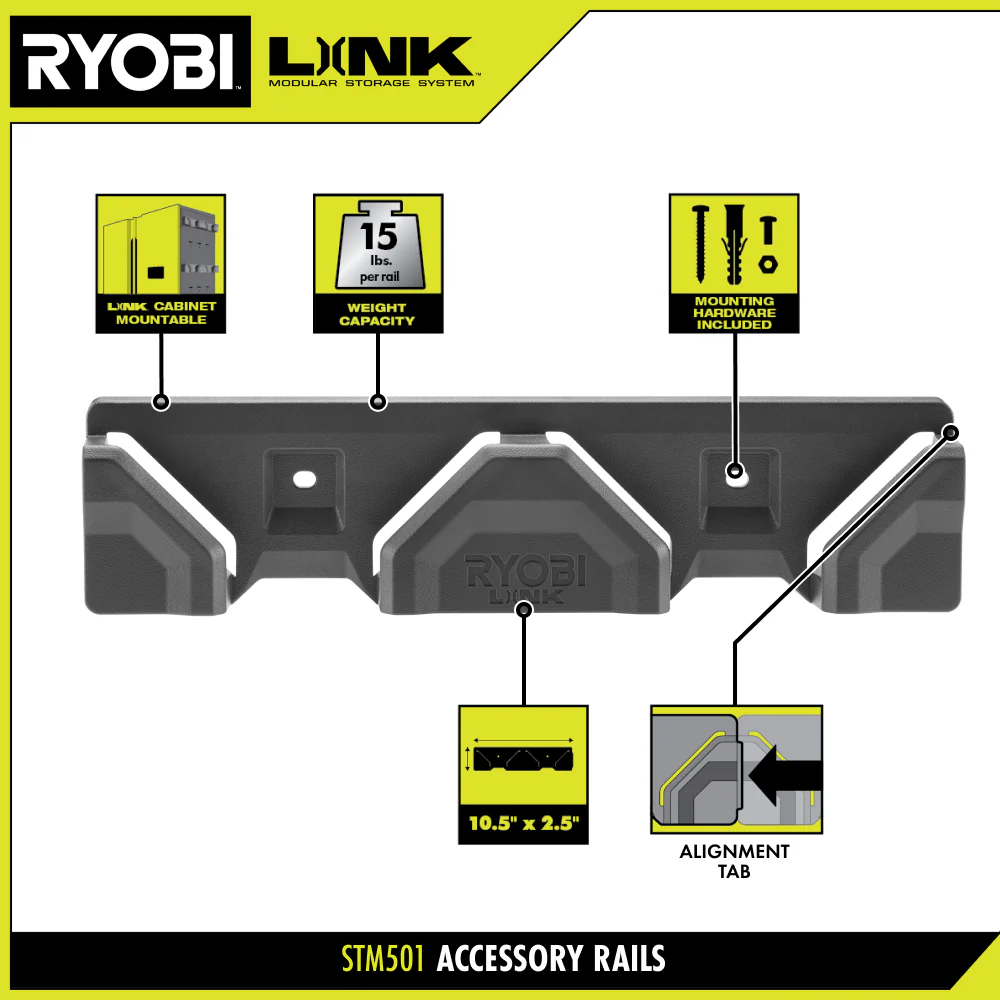 LINK ACCESSORY RAIL (2-PACK) - Image 3