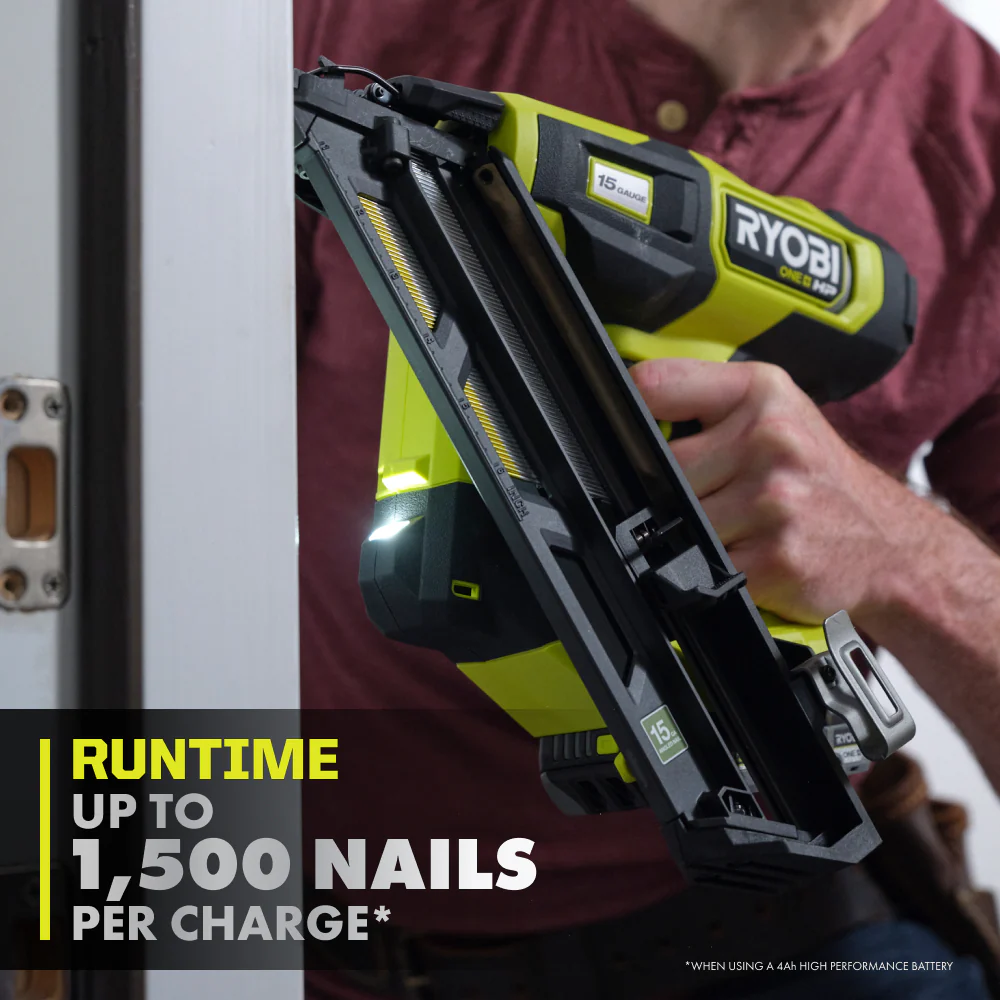 18V ONE+ HP BRUSHLESS 15GA ANGLED FINISH NAILER - Image 4