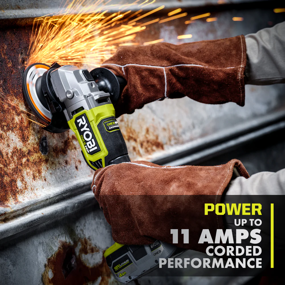 18V ONE+ HP BRUSHLESS 4-1/2" ANGLE GRINDER/CUT-OFF TOOL KIT - Image 3