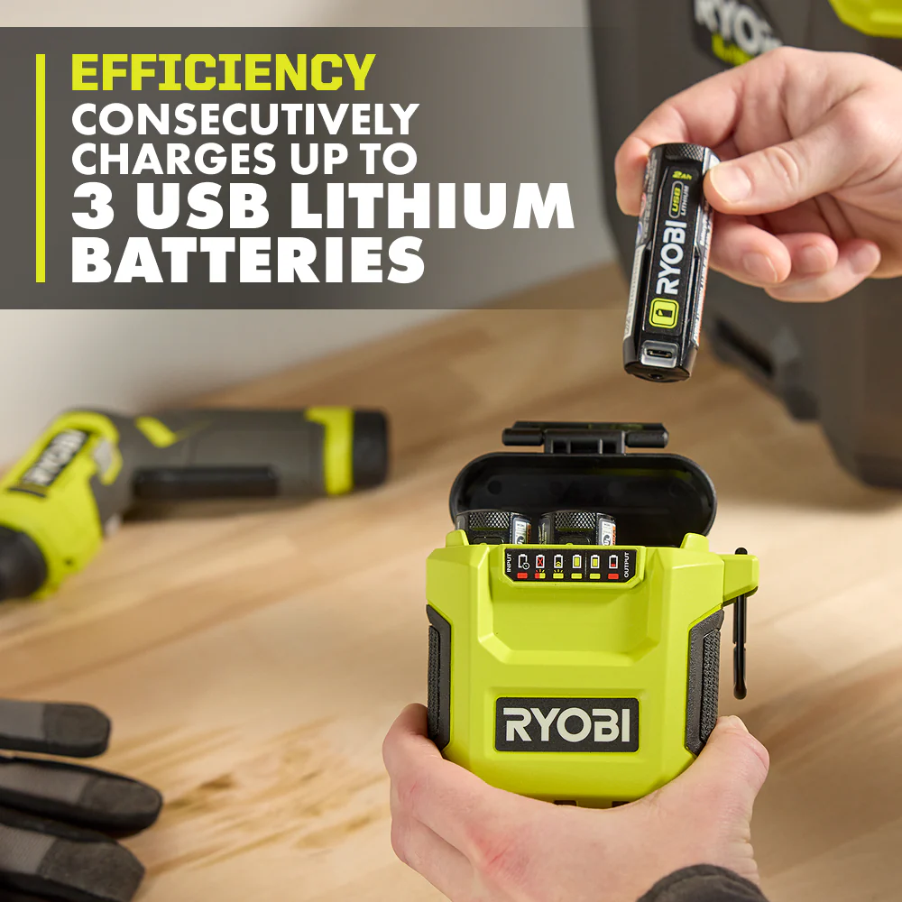 USB Lithium 3-Port Charger & Power Source - Image 6