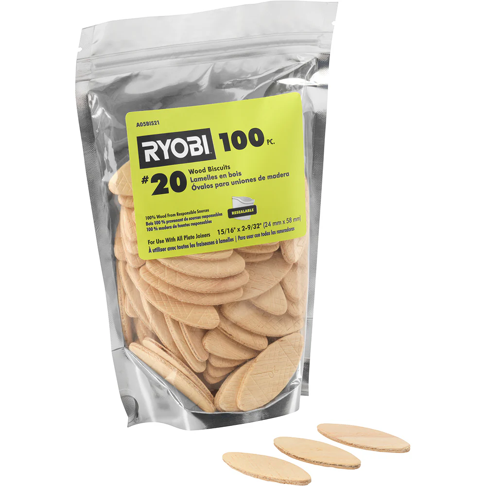 100 PC. #20 WOOD BISCUITS - Image 4