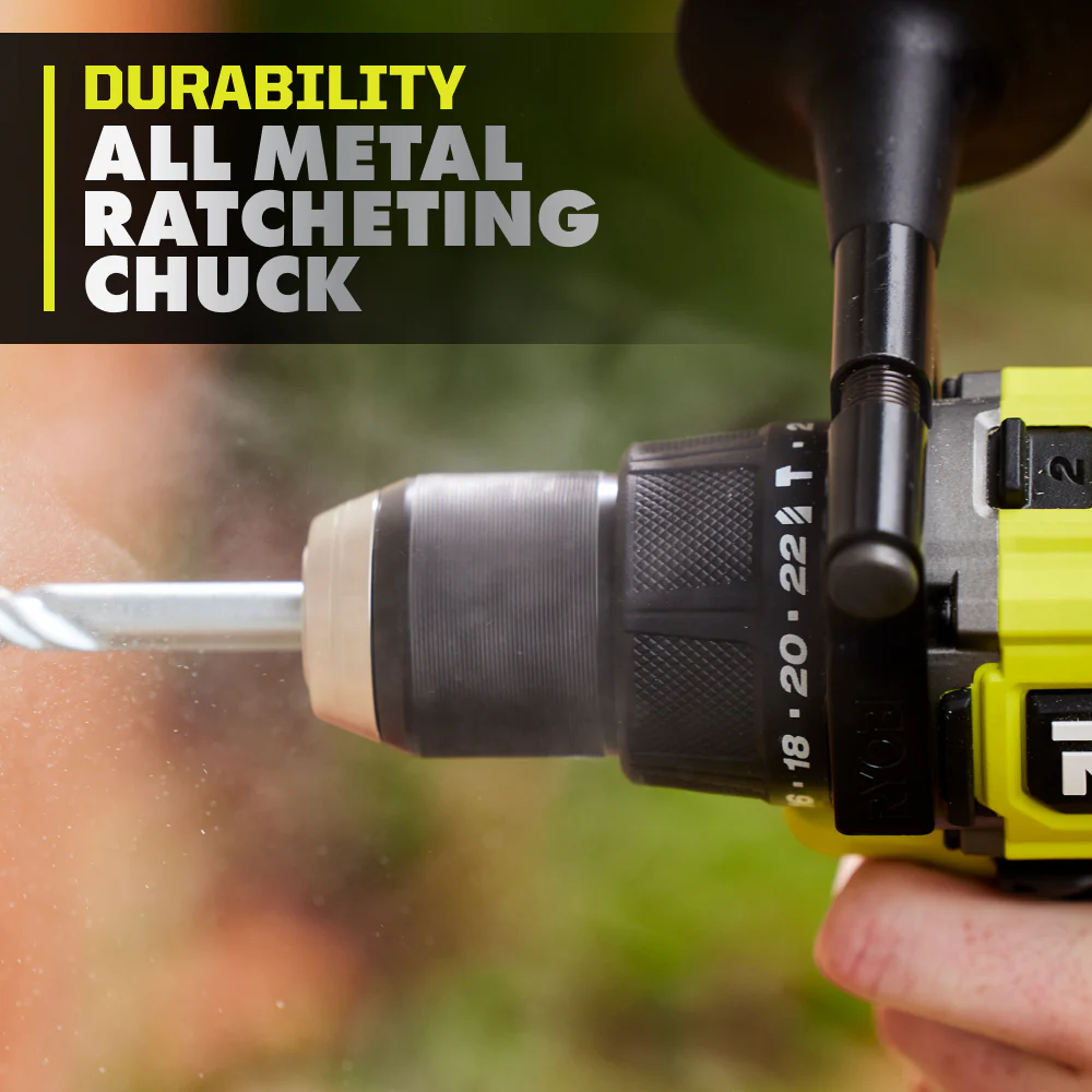 18V ONE+ HP Brushless 1/2" Hammer Drill Kit - Image 7