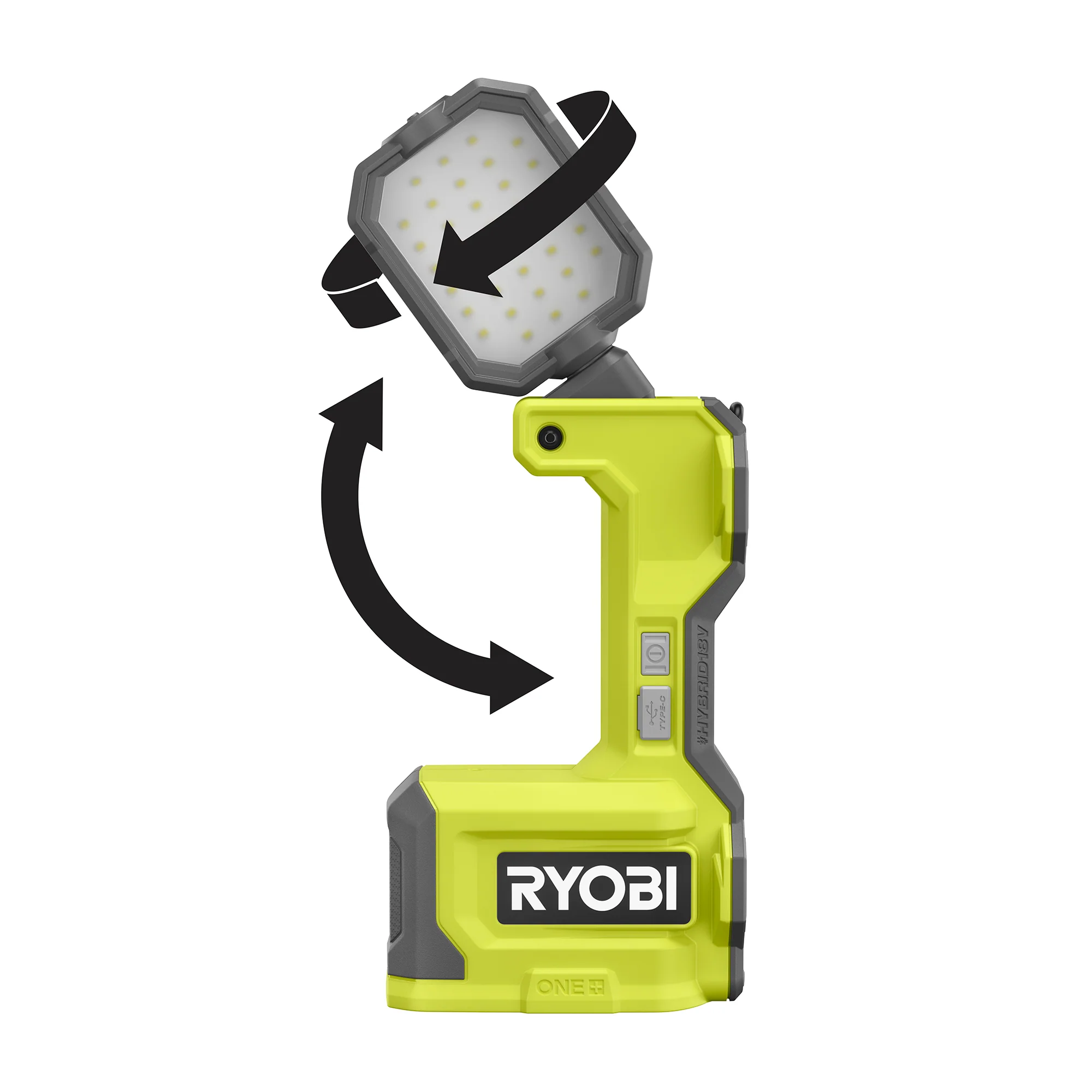 ONE+ 18V Hybrid Cordless LED Magnetic Task Light (Tool Only, Magnetic LED Light) - Image 11
